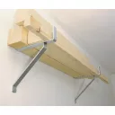 Vormann 001465001Z fali kampó (nagy teherbírású), 355x245x80 mm (horganyzott)