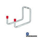 Vormann 001471002Z dupla fali tartó, 120x90x78 mm (horganyzott)