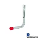 Vormann 001476004Z fali kampó(L-alakú), 177x347 mm (horganyzott)