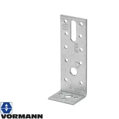   Vormann 070919000 derékszögű szöglemez, 110x35x40 mm (2,5 mm vtg, horganyzott)