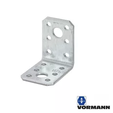   Vormann 070921000 derékszögű szöglemez, 50x50x35 mm (2,5 mm vtg, horganyzott)