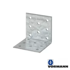   Vormann 070934000 derékszögű szöglemez, 40x40x60 mm (2,5 mm vtg, horganyzott)