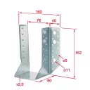Vormann 070973152 külső gerendatartó, 76x152 mm (horganyzott)