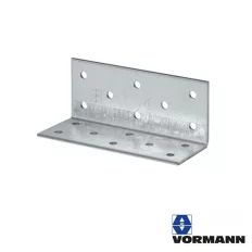   Vormann 071087000 derékszögű szöglemez, 40x40x100 mm (2,5 mm vtg, horganyzott)