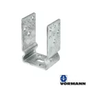 Vormann 071291000 oszloptalp, 125x60x141 mm (horganyzott)