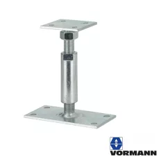   Vormann 071329000CE oszloptalp (állítható) (talpas), 150x70x80 mm (horganyzott)