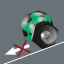 Wera 811/1 bittartó marokcsavarhúzó - 1/4" (mágneses)