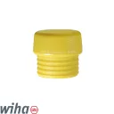 Wiha 26428 cserélhető ütőfej, sárga 40 mm - közepesen kemény PU