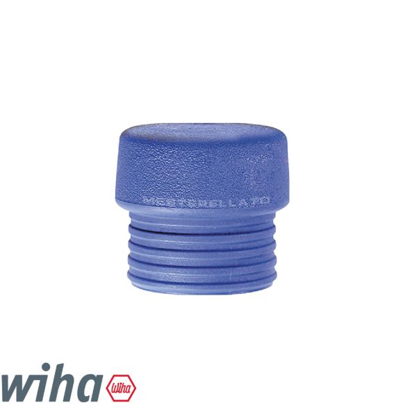 Wiha 26664 cserélhető ütőfej, kék 40 mm - puha elasztomer
