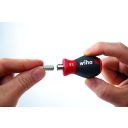 Wiha 33764 bittartó marokcsavarhúzó SL-PZ bitekkel - 1/4" (mágneses)