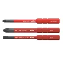 Wiha 41231 SlimVario szigetelt bittartó csavarhúzó szett - SL, PH, PZ, TX, HEX, PZ/SL (VDE 1000V, 19 részes)