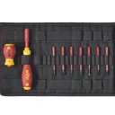 Wiha 41232 SlimVario szigetelt bittartó csavarhúzó szett - SL, PH, PZ (VDE 1000V, 7 részes)