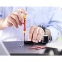 Wiha 43167 PicoFinish slimVario szigetelt bittartó finomcsavarhúzó szett - SL, PH, PZ (VDE 1000V, 4 részes)