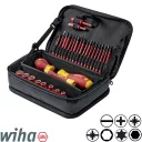 Wiha 43465 SlimVario szigetelt bittartó csavarhúzó szett - SL, PH, PZ, TX, HEX, PZ/SL (VDE 1000V, 32 részes)