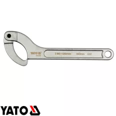   Yato YT-01673 állítható körmös kulcs CrV, 80-120 mm (L=340 mm)
