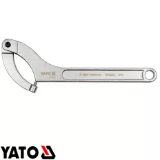   Yato YT-01679 állítható csapos körmös kulcs CrV, 120-180 mm (L=470 mm)