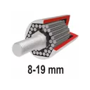 Yato YT-02400 univerzális racsnis csillagkulcs, CrV - 8-19 mm