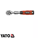 Yato YT-0297 teleszkópos racsnis hajtószár 1/4" CrV - 72T, 150-200 mm