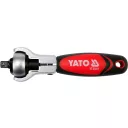 Yato YT-03311 racsnis hajtószár 1/4" dugókulcs és bit CrV, 72T forgófejes - 115 mm