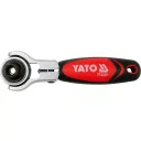 Yato YT-03311 racsnis hajtószár 1/4" dugókulcs és bit CrV, 72T forgófejes - 115 mm