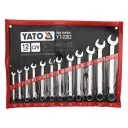 Yato YT-0362 csillag-villás kulcs készlet, CrV 8-24 mm  (12 részes)