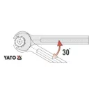 Yato YT-0363 csillag-villás kulcs készlet, CrV 8-32 mm  (17 részes)