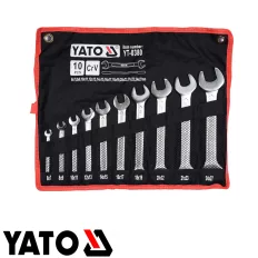   Yato YT-0380 villás kulcs készlet, CrV 6-27 mm  (10 részes)