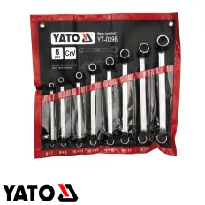   Yato YT-0396 hajlított csillagkulcs készlet, CrV 6-22 mm  (8 részes)