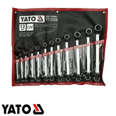   Yato YT-0398 hajlított csillagkulcs készlet, CrV 6-32 mm  (12 részes)