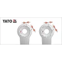 Yato YT-0398 hajlított csillagkulcs készlet, CrV 6-32 mm  (12 részes)