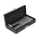 Yato YT-0413 imbusz bithegy készlet, S2 acél, 1/2" négyzet >>>3/8" bit adapterrel, HEX4-12 (15 részes)
