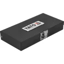 Yato YT-0417 lyukas torx bithegy készlet, S2 acél, 1/2" négyzet >>>3/8" bit adapterrel, TTA20-55 (15 részes)