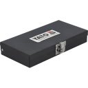 Yato YT-0419 RIBE bithegy készlet, S2 acél, 1/2" négyzet >>>3/8" bit adapterrel, M6-M14 (15 részes)