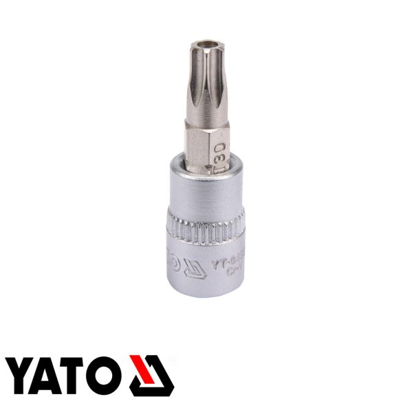 Yato YT-04306 dugókulcs torx  bit CrV/S2 acél 1/4" - T30