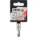 Yato YT-04307 dugókulcs torx  bit CrV/S2 acél 1/4" - T40