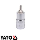Yato YT-04311 dugókulcs torx  bit CrV/S2 acél 1/2" - T25