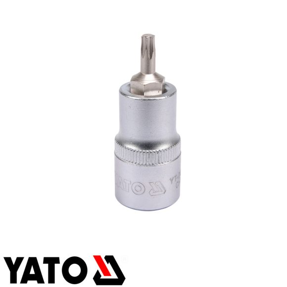 Yato YT-04311 dugókulcs torx  bit CrV/S2 acél 1/2" - T25