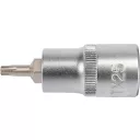 Yato YT-04311 dugókulcs torx  bit CrV/S2 acél 1/2" - T25