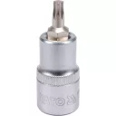 Yato YT-04313 dugókulcs torx  bit CrV/S2 acél 1/2" - T30