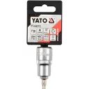Yato YT-04313 dugókulcs torx  bit CrV/S2 acél 1/2" - T30