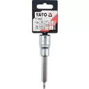 Yato YT-04320 dugókulcs hosszú torx  bit CrV/S2 acél 1/2" - T20 (L=100mm)
