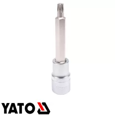   Yato YT-04324 dugókulcs hosszú torx  bit CrV/S2 acél 1/2" - T40 (L=100mm)