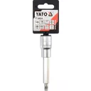 Yato YT-04324 dugókulcs hosszú torx  bit CrV/S2 acél 1/2" - T40 (L=100mm)