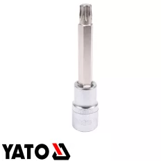   Yato YT-04326 dugókulcs hosszú torx  bit CrV/S2 acél 1/2" - T50 (L=100mm)