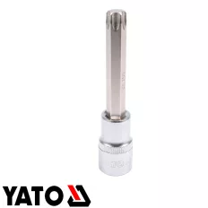   Yato YT-04327 dugókulcs hosszú torx  bit CrV/S2 acél 1/2" - T55 (L=100mm)