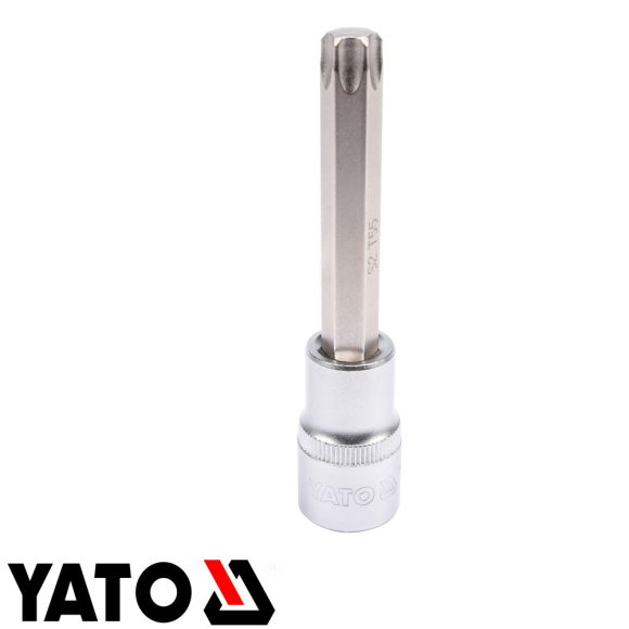 Yato YT-04327 dugókulcs hosszú torx  bit CrV/S2 acél 1/2" - T55 (L=100mm)