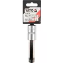 Yato YT-04329 dugókulcs hosszú torx  bit CrV/S2 acél 1/2" - T70 (L=100mm)
