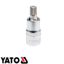 Yato YT-04343 SPLINE dugókulcs bit CrV/S2, 1/2" - M10 (L=55mm)