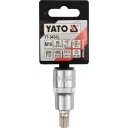 Yato YT-04343 SPLINE dugókulcs bit CrV/S2, 1/2" - M10 (L=55mm)