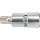 Yato YT-04344 SPLINE dugókulcs bit CrV/S2, 1/2" - M12 (L=55mm)